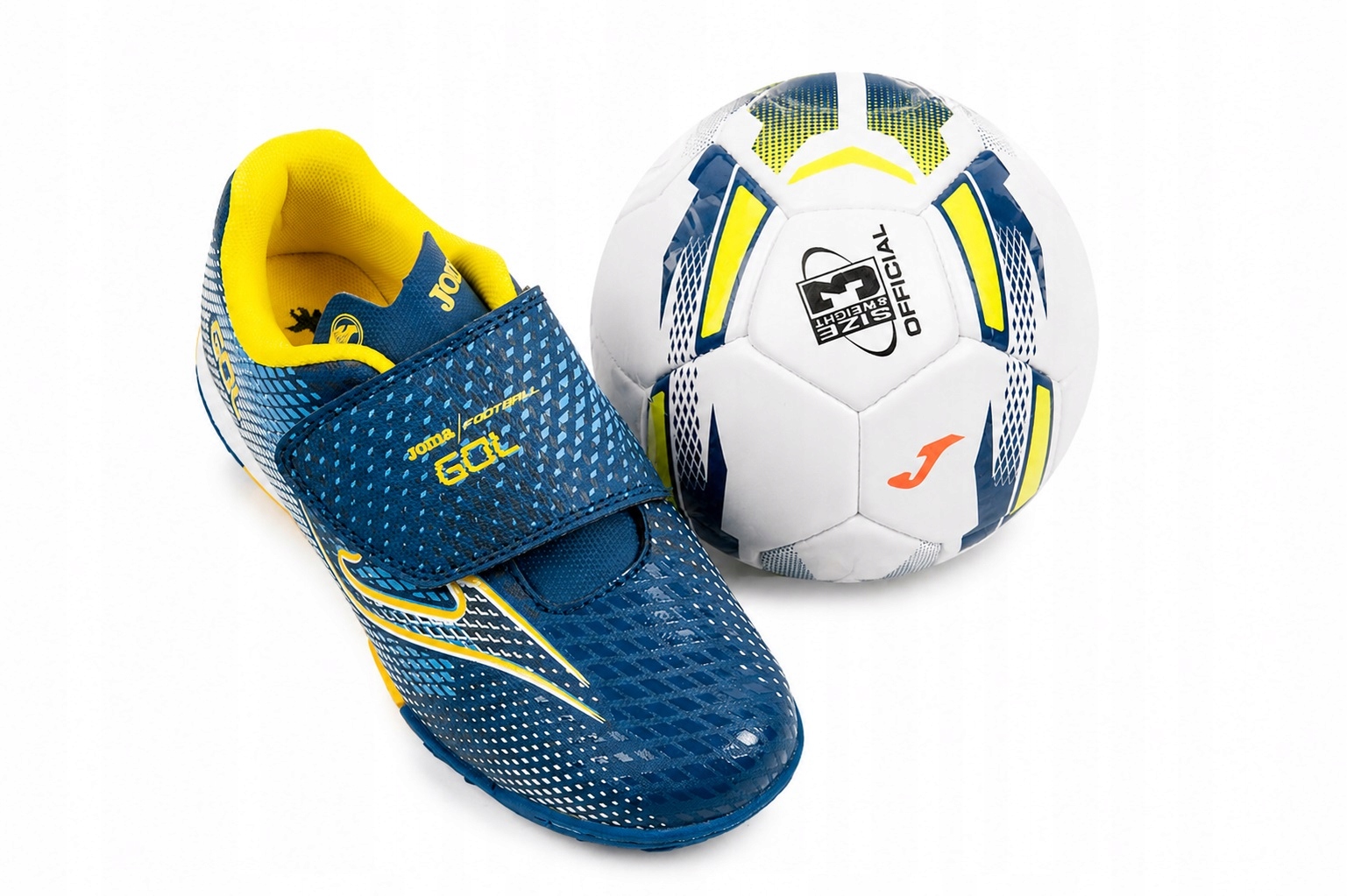 Buty piłkarskie Joma Gol 2603 r.27 turfy dla dzieci w zestawie z piłką