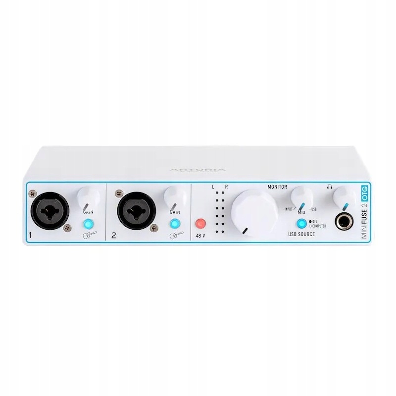 Arturia MiniFuse 2 Otg dvojité Usb audio rozhranie