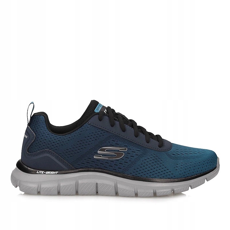 Modré sportovní pánské polobotky Skechers 232399 Nvbl Ripkent