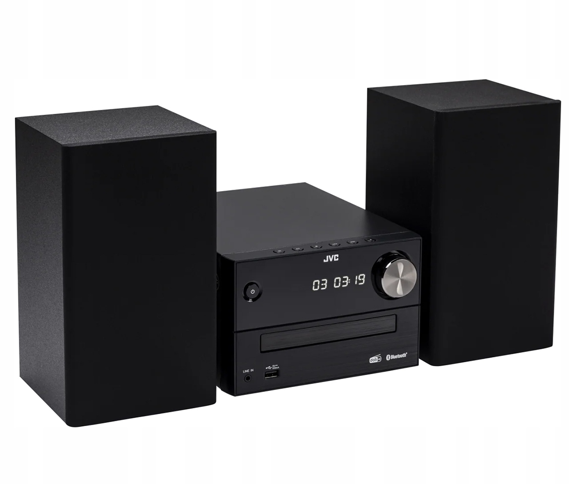 Jvc UX-C25DAB Mini Wieża Z Odtwarzaczem CD Usb Bluetooth Radio Fm Dab Pilot
