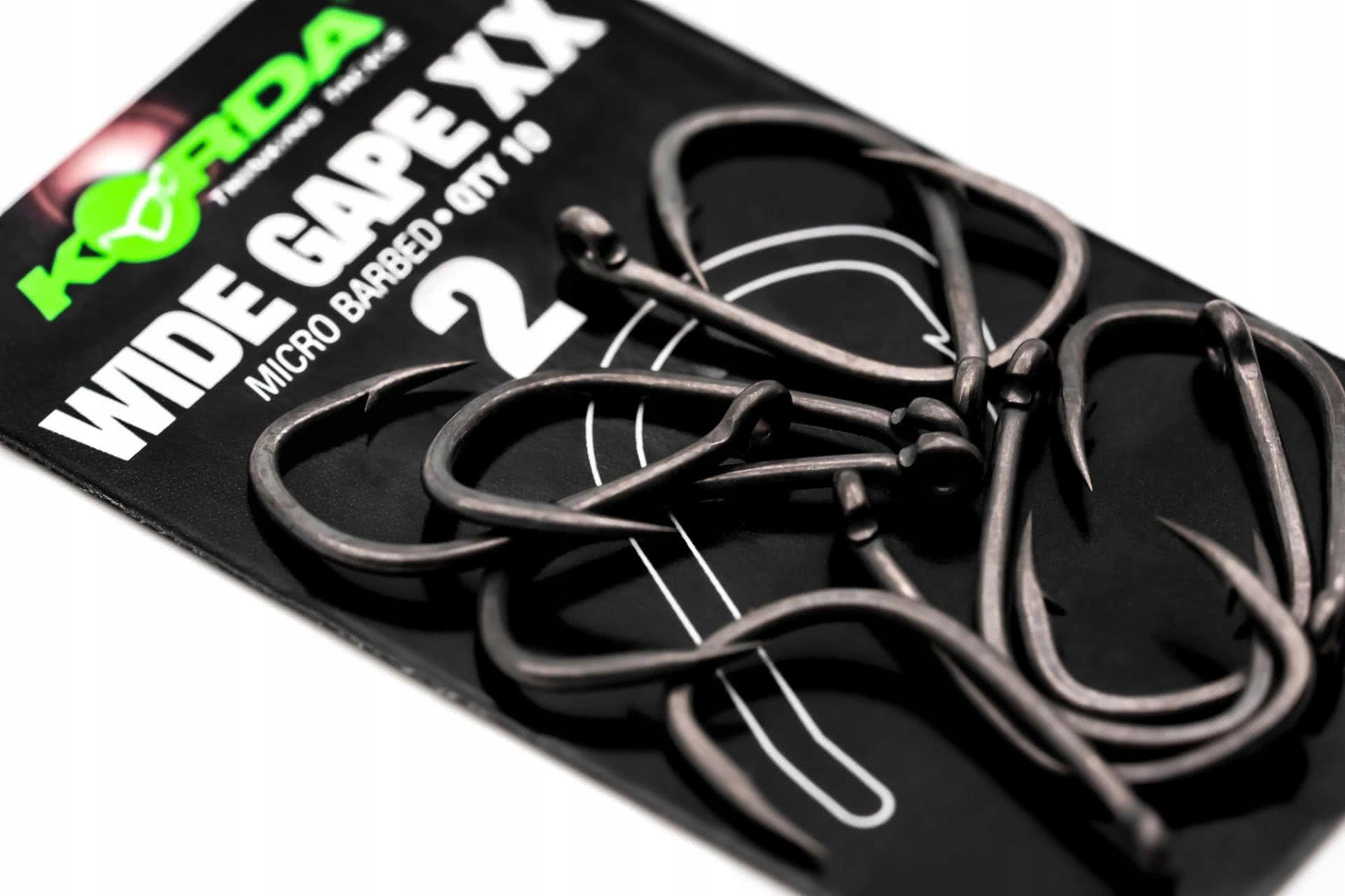Korda Wide Gape XX rozm 2 10szt Haczyki Karpiowe Korda KWGXX2