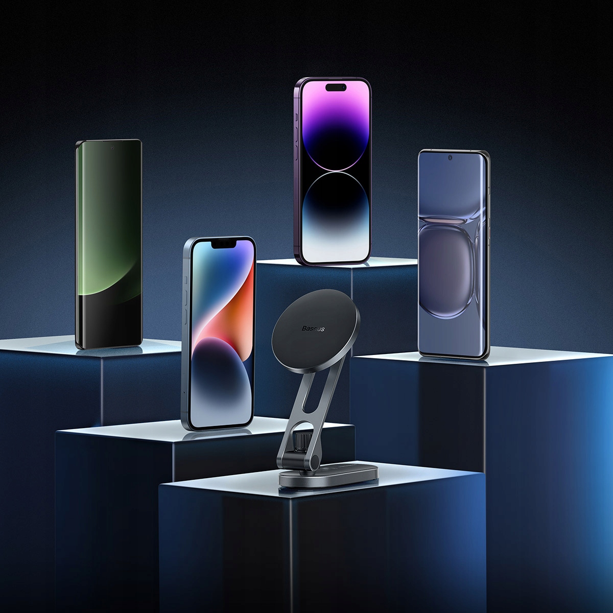 BASEUS UCHWYT DO SAMOCHODU HOLDER MAGNETYCZNY NA DESKĘ KOKPIT SZYBĘ Kod producenta C40151300S11-00