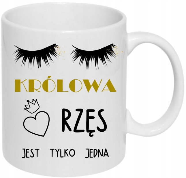

Kubek Stylistka Rzęs Rzęsiara Humor