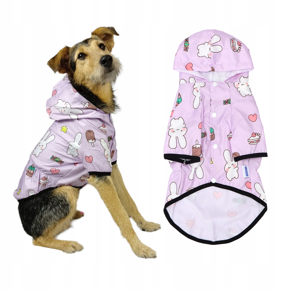 

Płaszcz Ubranko Kurtka Przeciwdeszczowa Psa XXL