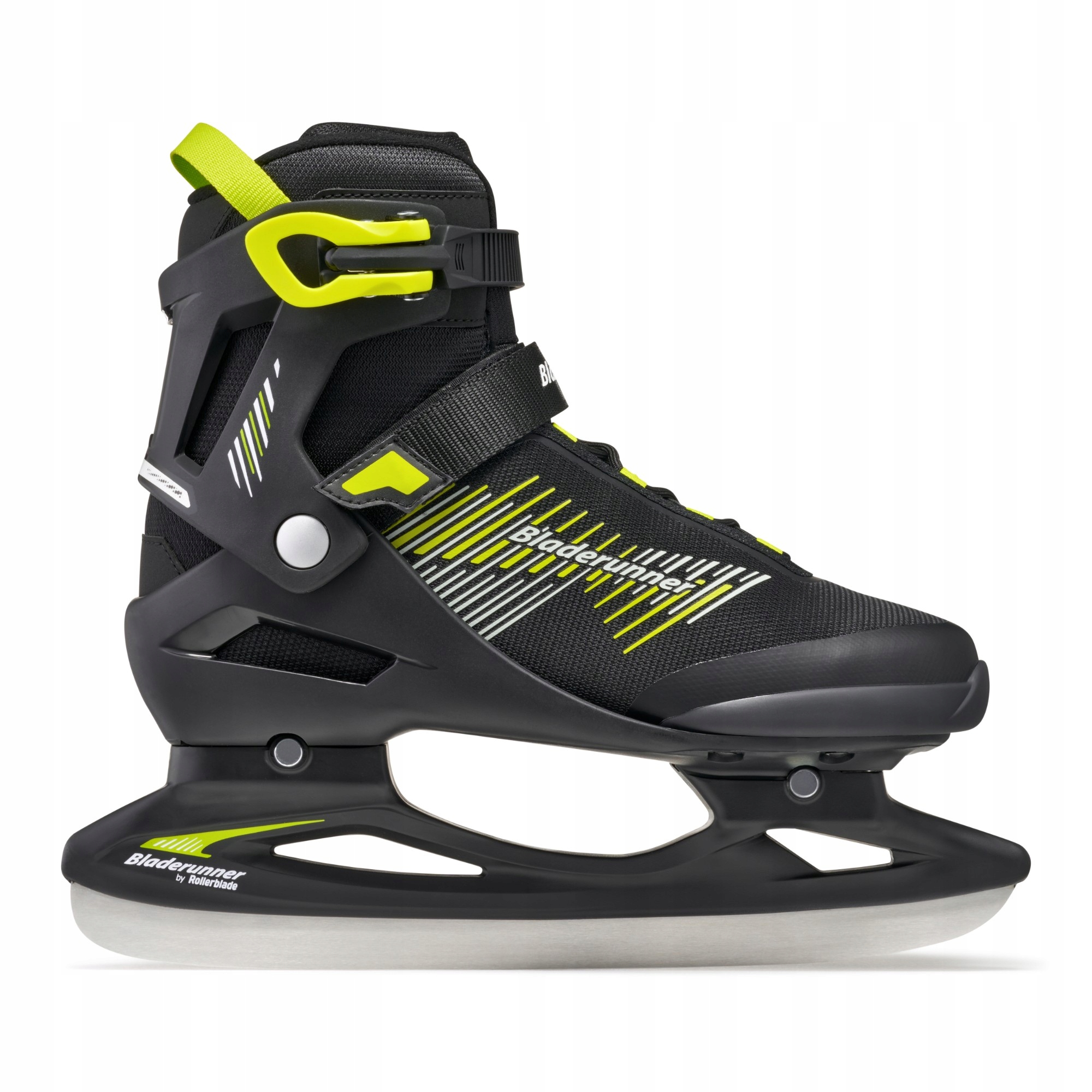Łyżwy męskie Rollerblade Bladerunner Igniter Ice czarny/limonkowy 285 mm