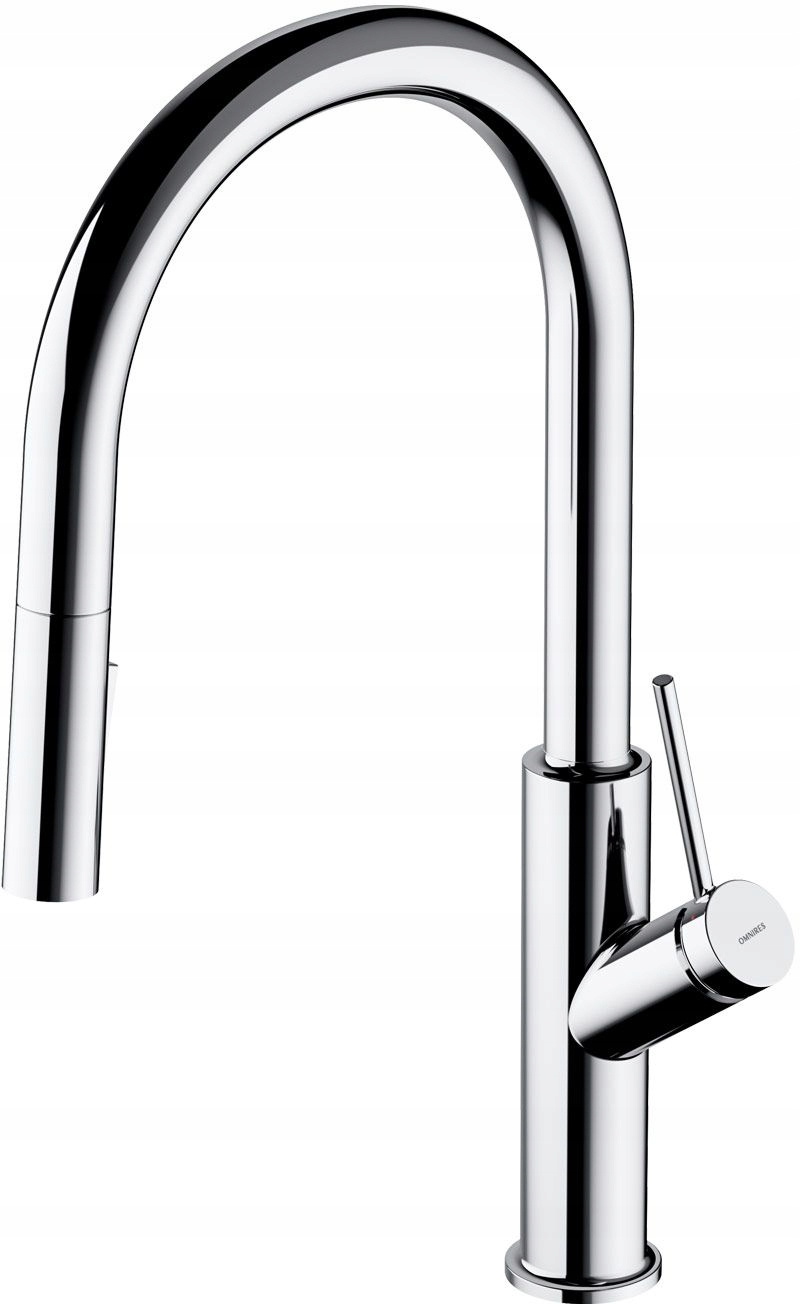 Bateria kuchenna stojąca Omnires Bend chrom