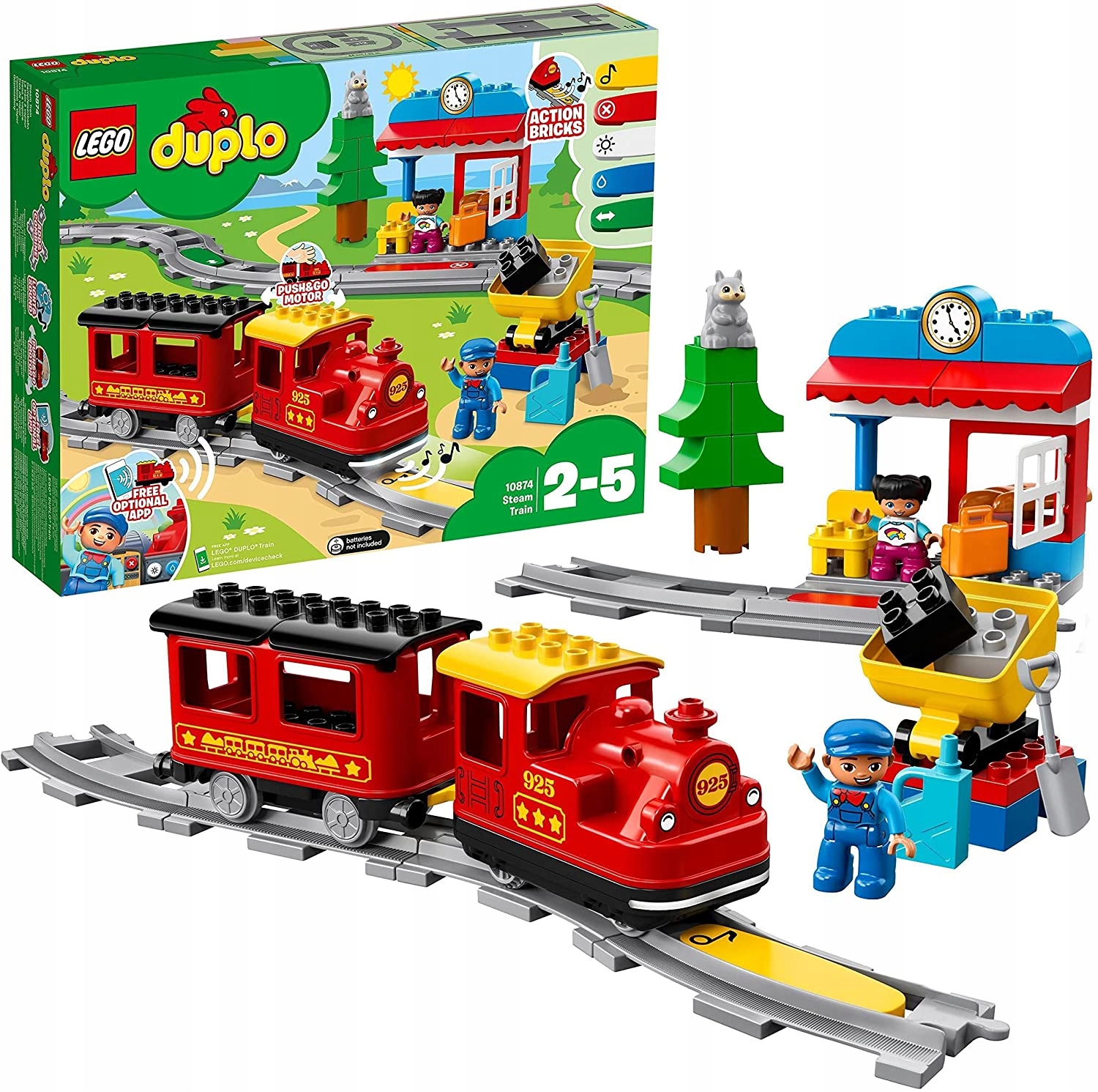 

Lego 10874 Duplo Pociąg parowy