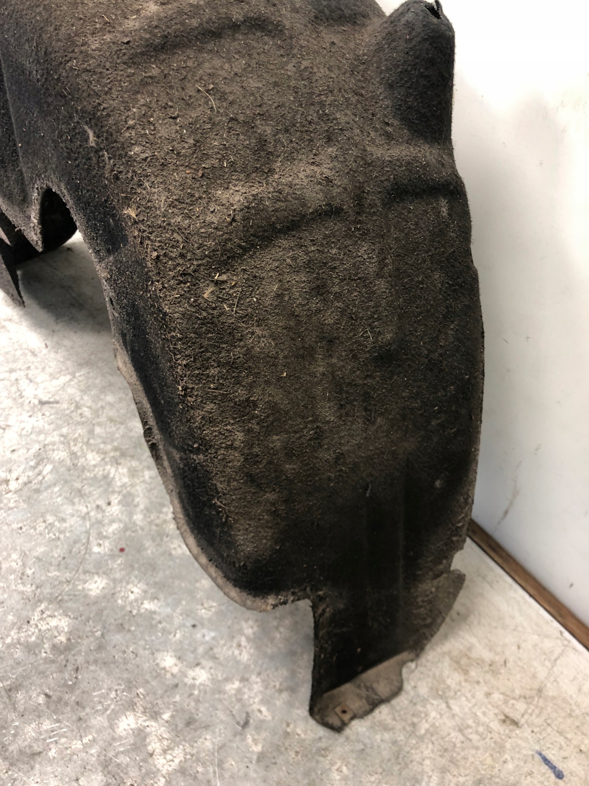 mudguard left rear part MINI R55 7162103