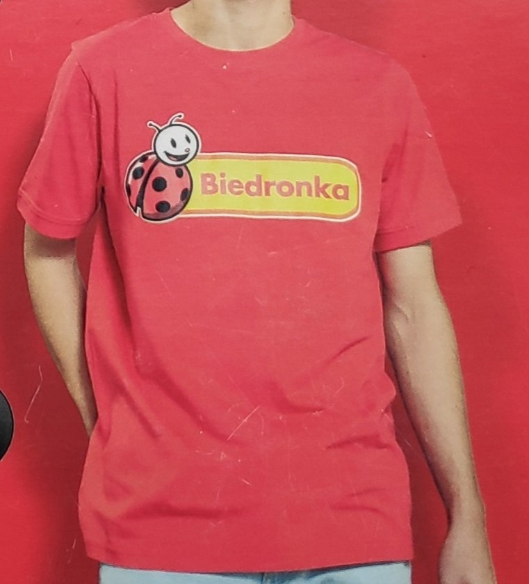 

Koszulka Męska Biedronka Fan Collection Czerwona L