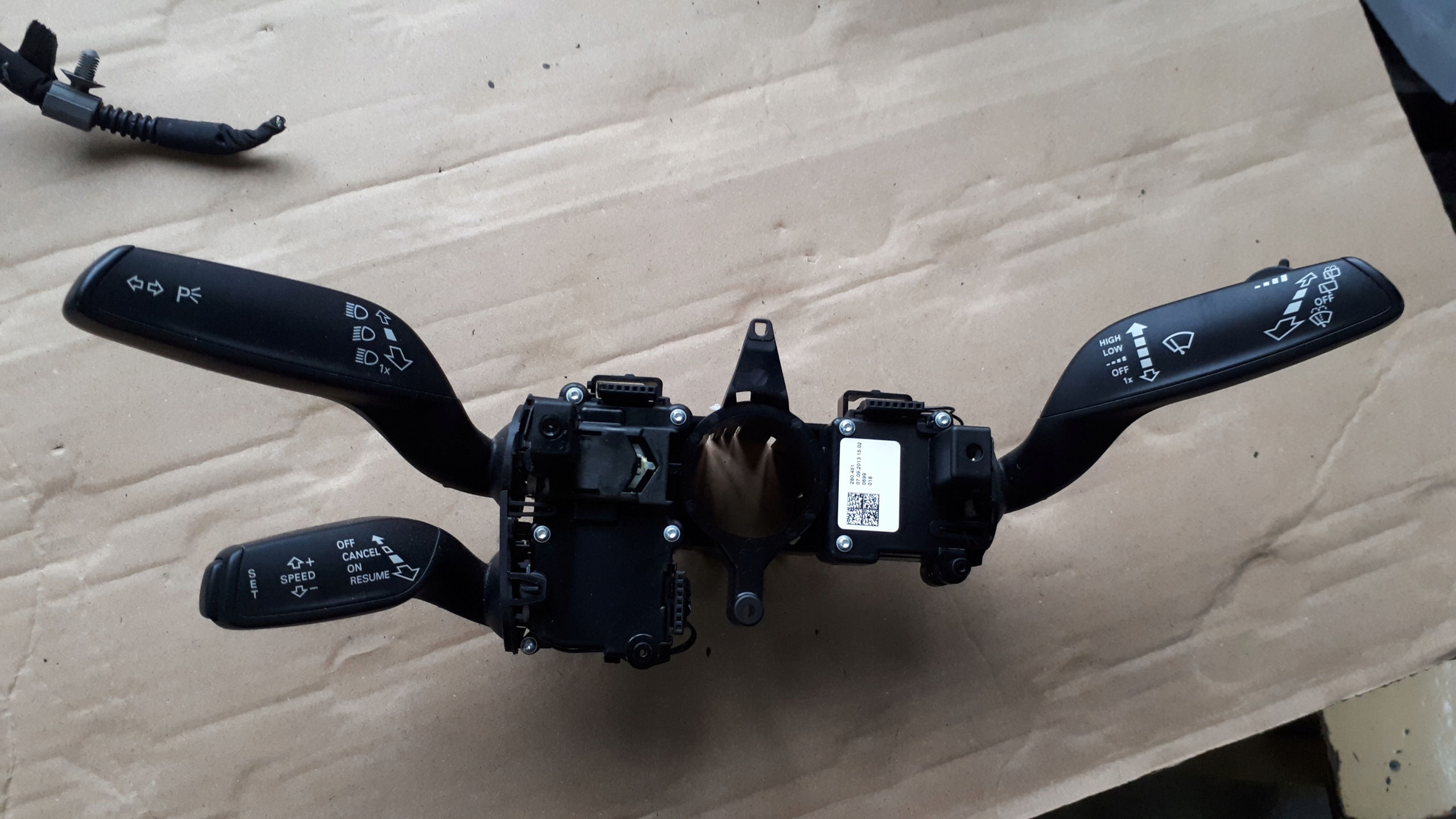 A6 C7 4G DEVIO LUCI TERGICRISTALLO TERGI TEMPOMAT 4G0953502D