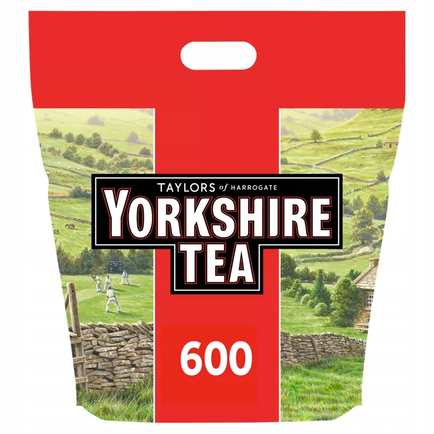 Levně Čaj Černý Yorkshire Tea Anglický anglický Čaj 600 sáčků 1.875 Kg