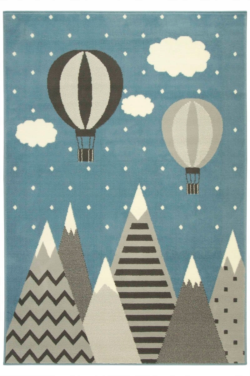 

120x170 cm Dywan Niebieskie Niebo Góry Dla Dziecka