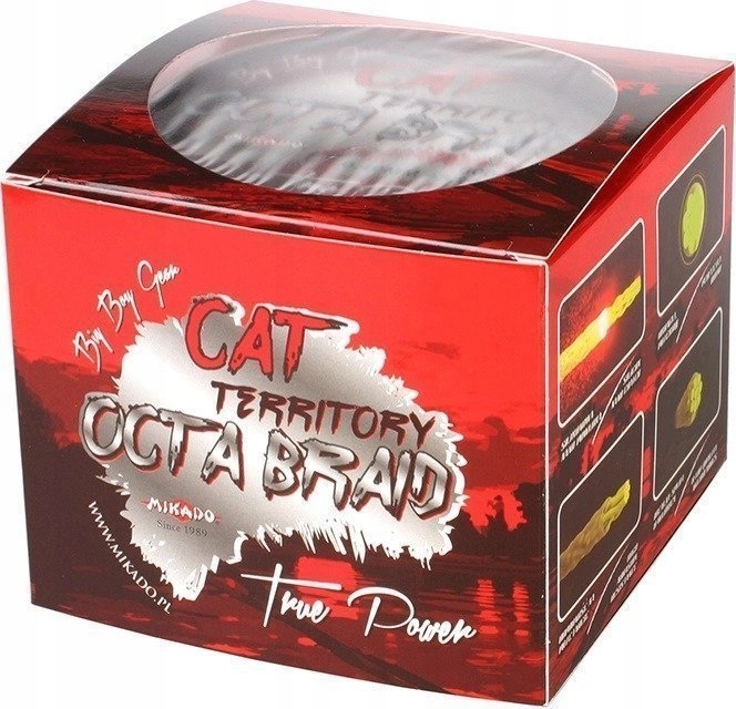 Plecionka Mikado Cat Territory Octa Braid 050 Green 300M