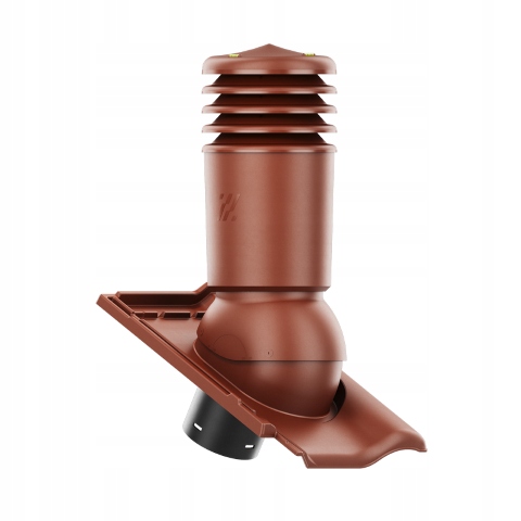 větrací komín Izolovaný HiVent fi150 Braas Rubín 9V Kaštan