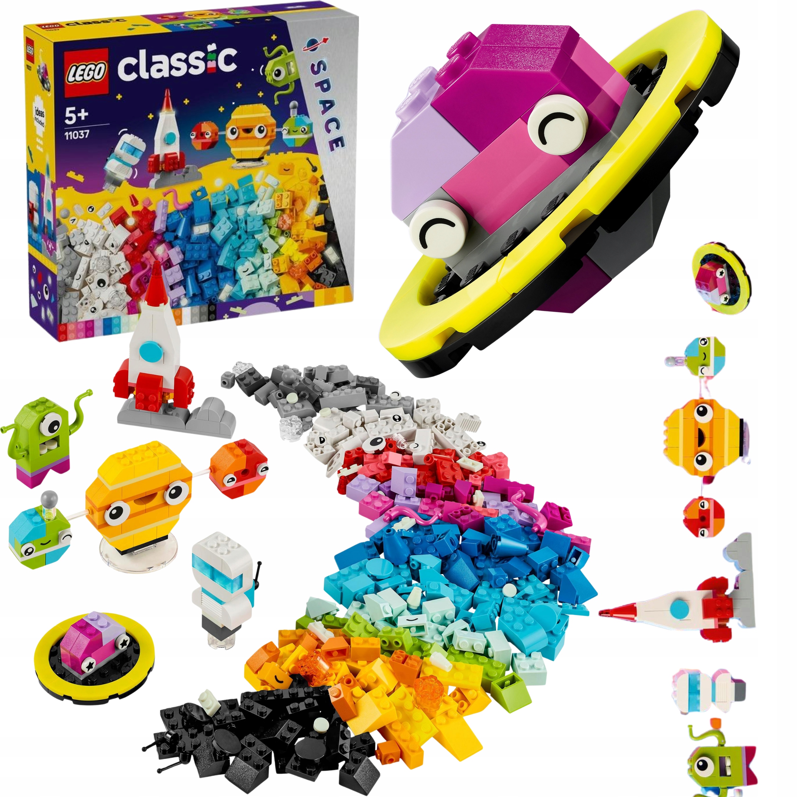 Lego Classic Zestaw Kreatywne Planety Zestaw Klocków Duze Premium