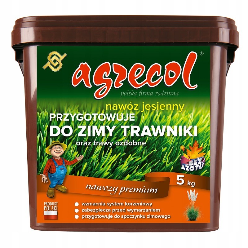 

Jesienny nawóz do trawników 5 kg Agrecol 2383
