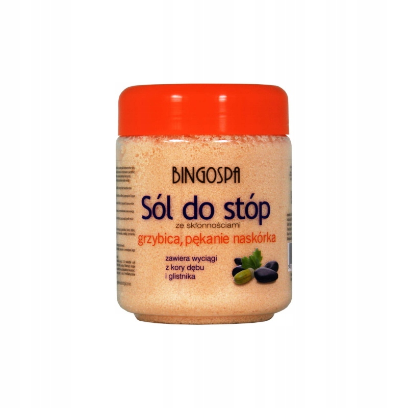 

Bingospa Sól do stóp Grzybica Pękanie naskórka