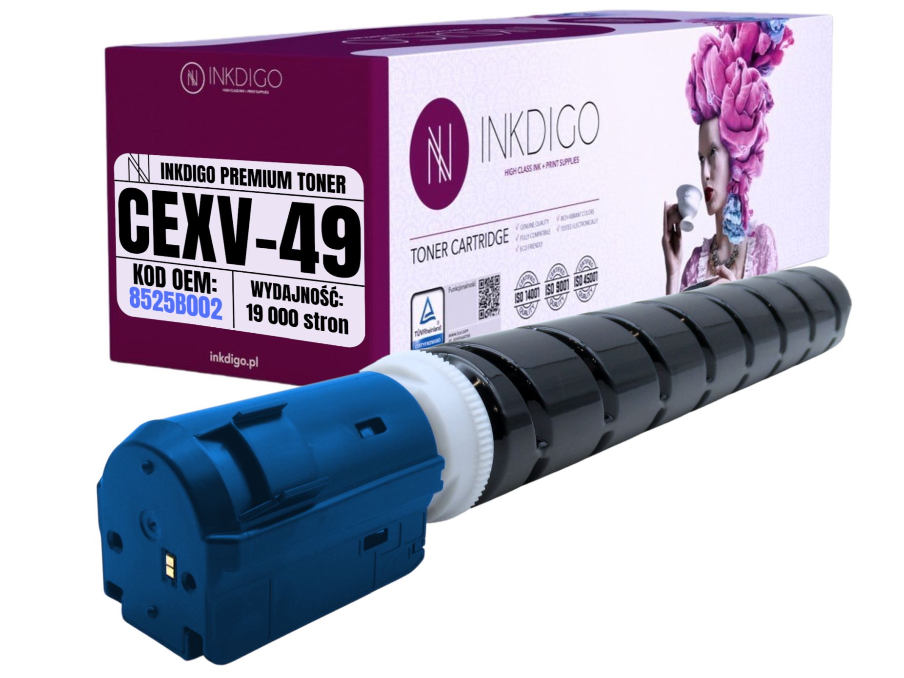 Toner pro Canon Imagerunner Advance C 3320 3325 3330 3500, náhrada CEXV49