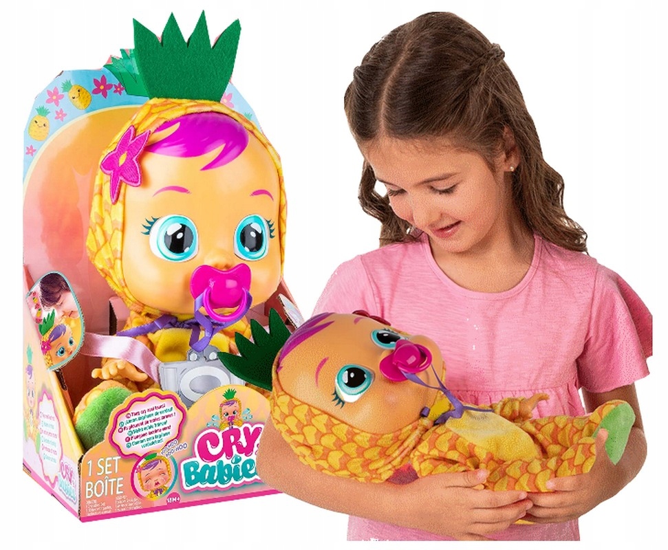 

Lalka Cry Babies Bobas Ananas tutti frutti