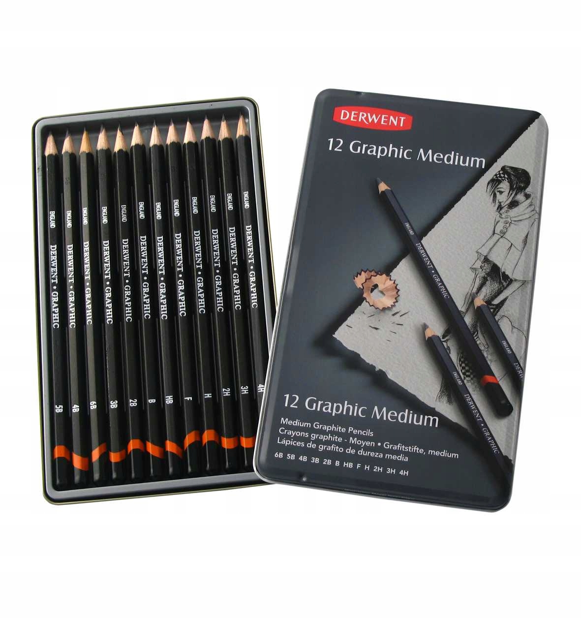 Tužky Derwent Graphic 6B-4H 34214