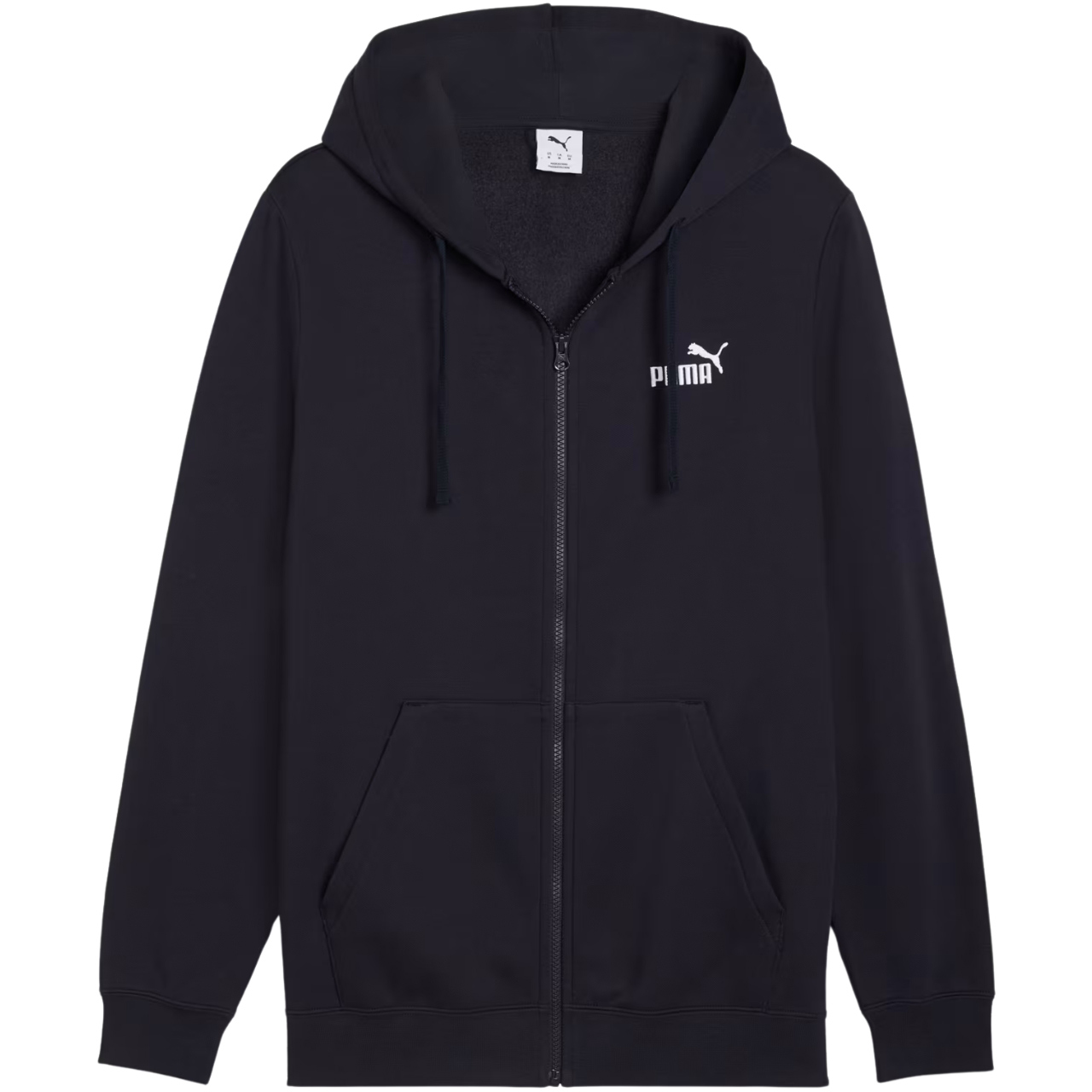 Pánská mikina Puma Ess No.1 Logo Full-Zip Hoodie Fl tmavě modrá 682658 16 Rozměr