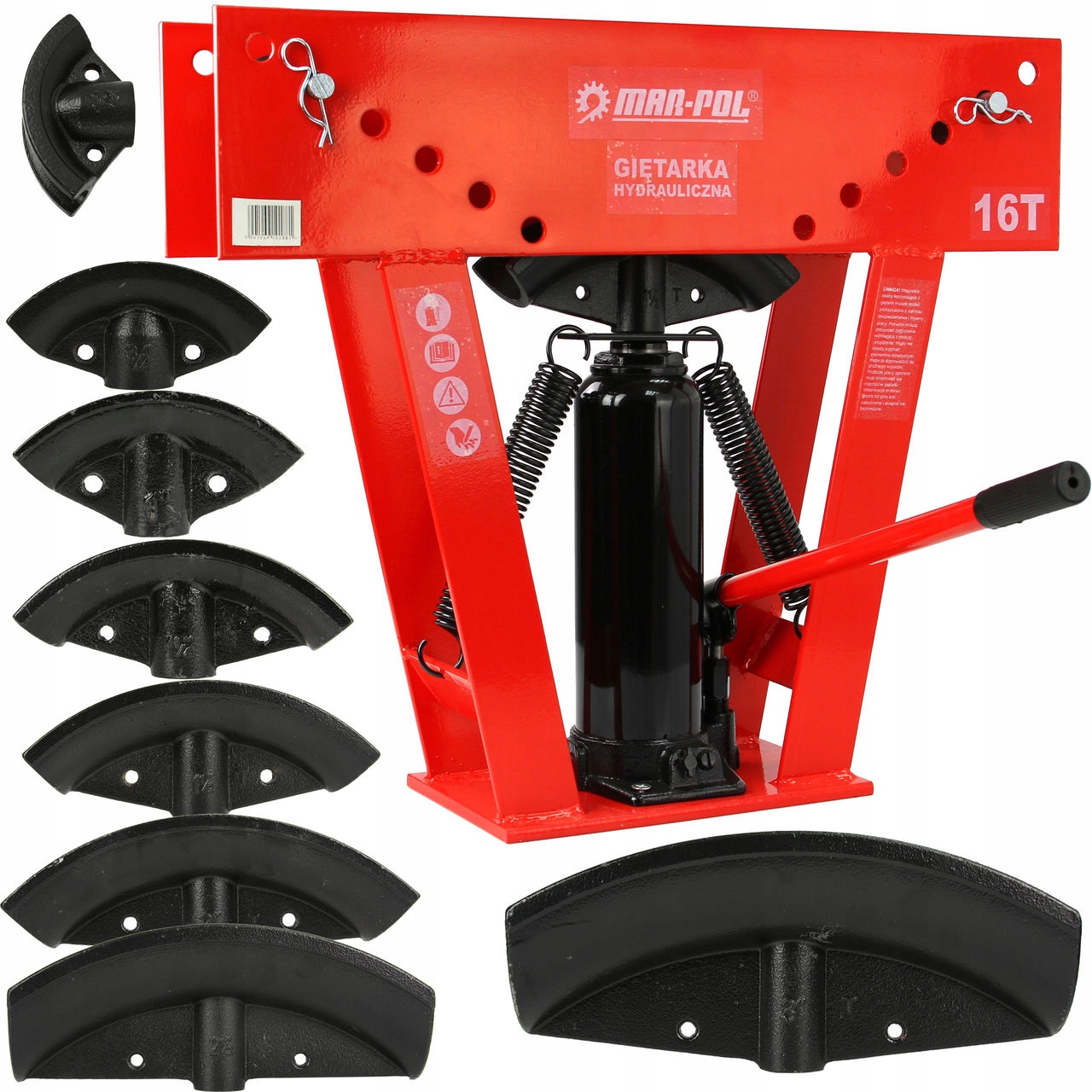 ГІДРАВЛІЧНИЙ ТРУБОЗГИБАЛЬНИЙ ВЕРСТАТ 16 ТОН 8 ПРОФІЛІВ