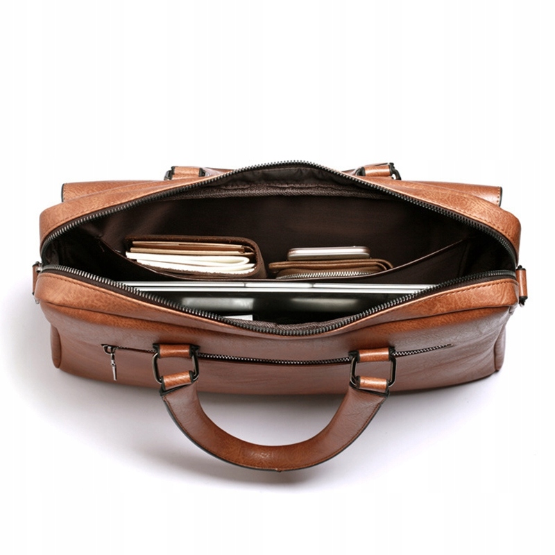 TORBA NA LAPTOPA 15,6" POLO / AKTÓWKA SKÓRA Wielkość matrycy 15.6