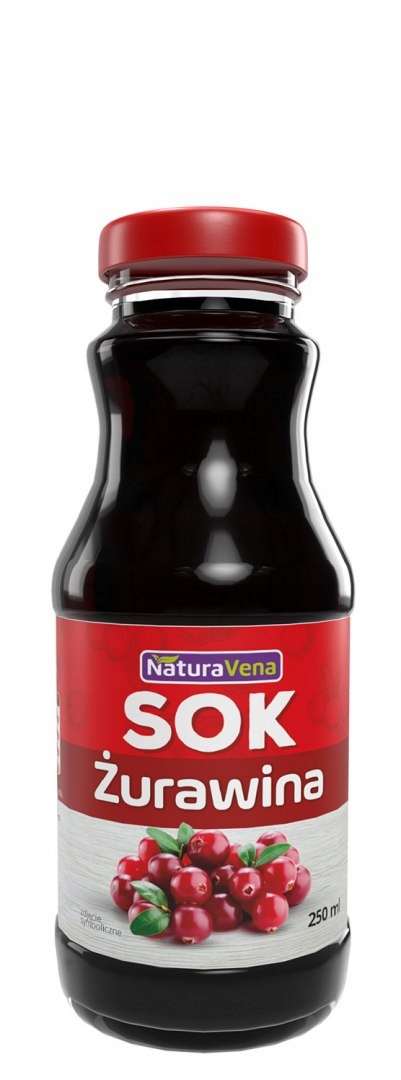 

Sok Z Żurawiny 100 % 250 ml Naturavena
