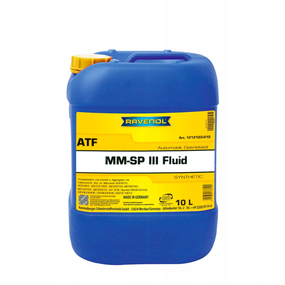 RAVENOL ATF MM SP-III FLUID 10L