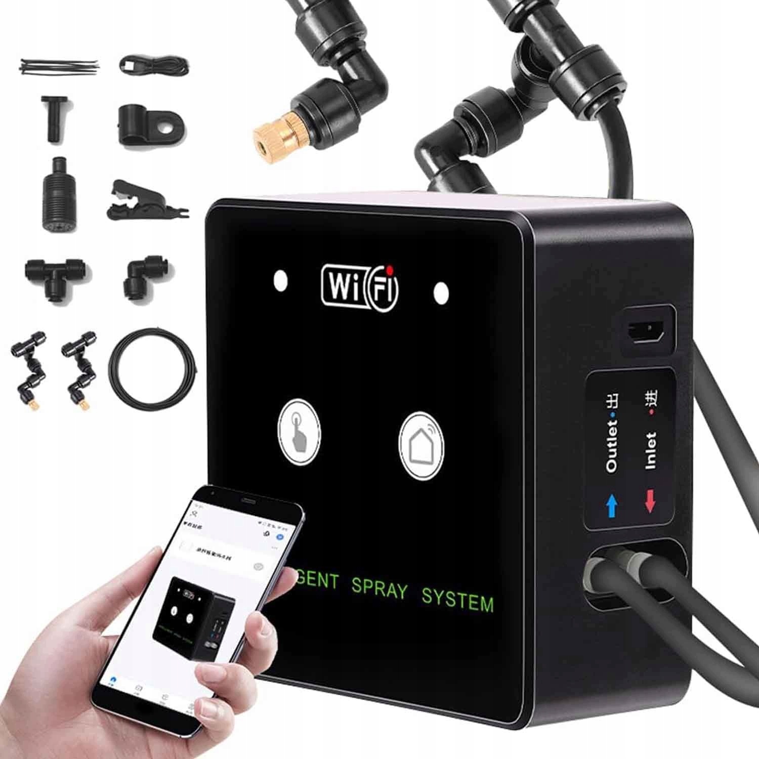 Smart WiFi automatický zavlažovač Tropical s programovatelným programátorem