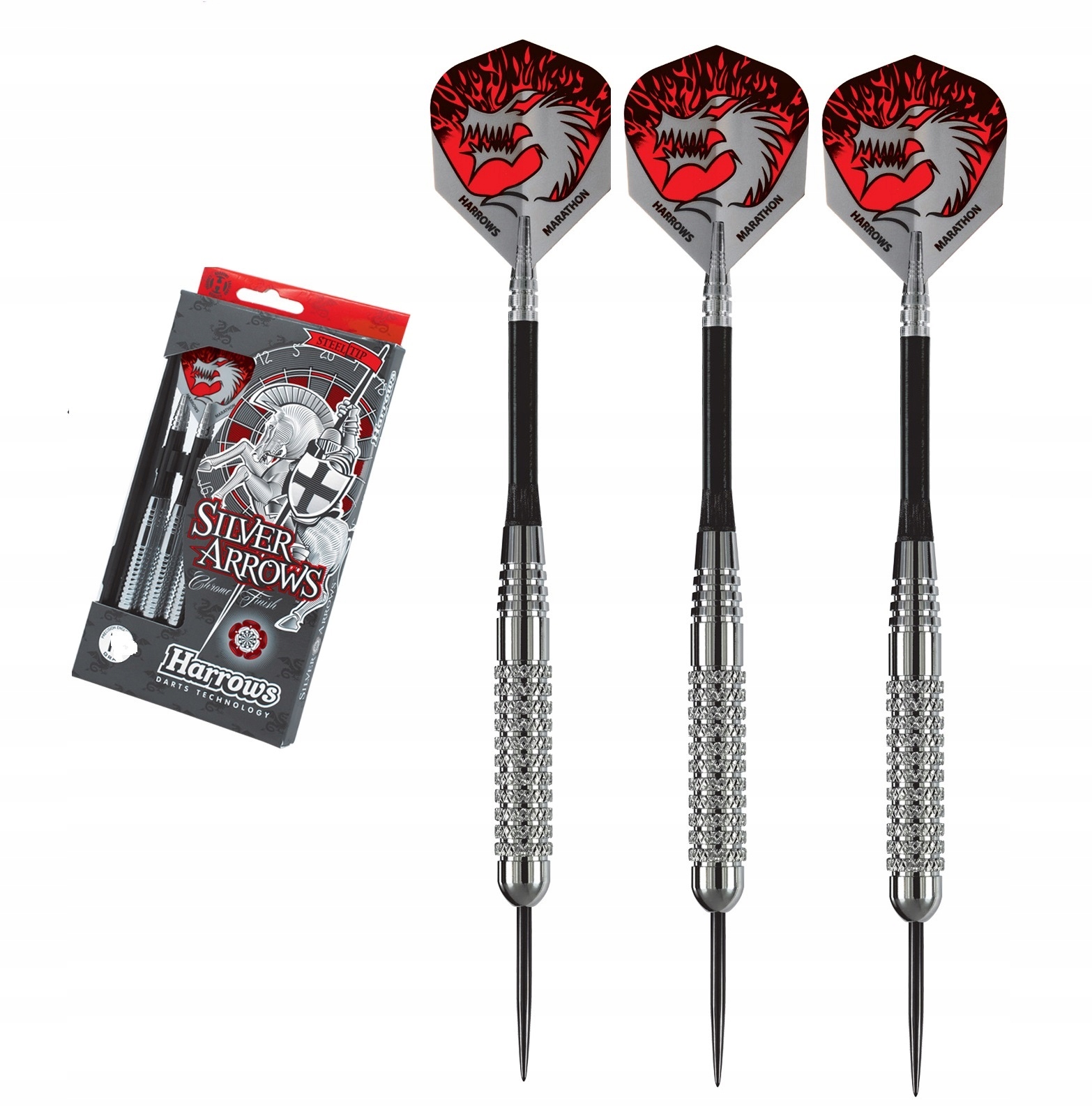 RZUTKI LOTKI HARROWS SILVER ARROW 24 GRAM STEELTIP