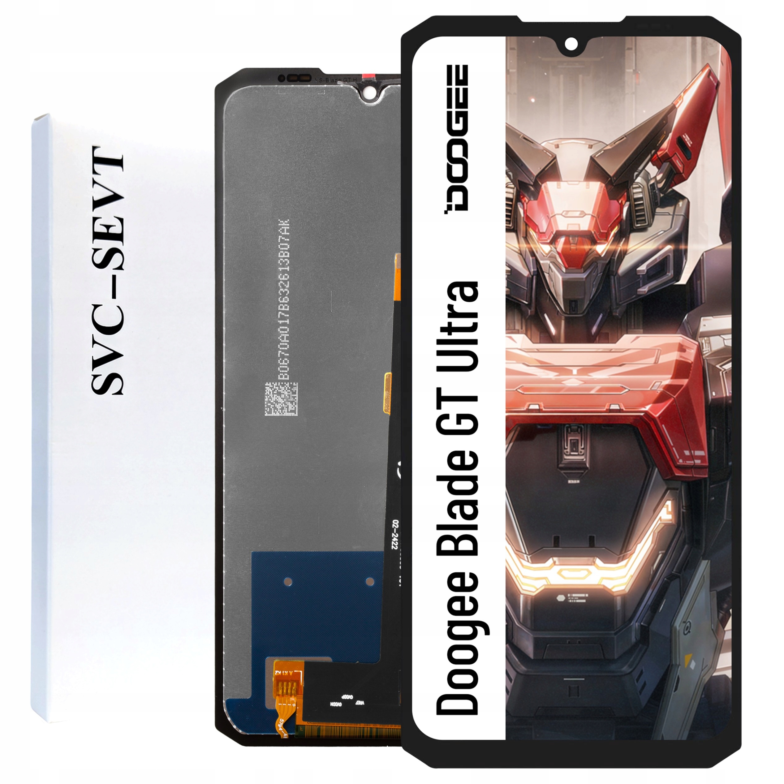 Displej pro Doogee Blade Gt Ultra 5G LCD Matrix Originál Zila