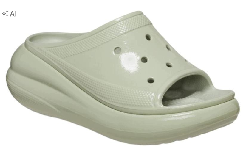 Crocs Crush High Zelené Nazouváky S Pěnovou Podrážkou 39-40 U3A