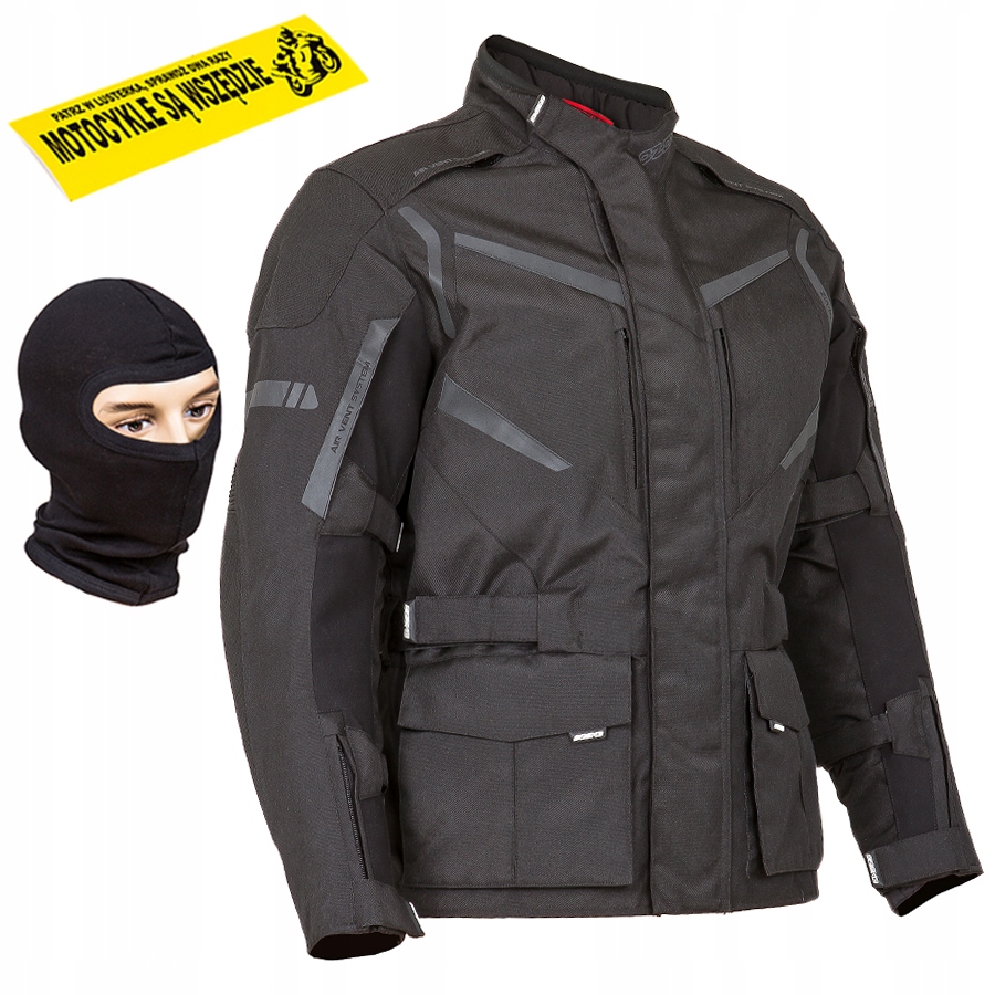 

3w1 Mocna Kurtka Motocyklowa Ozone Rambler S