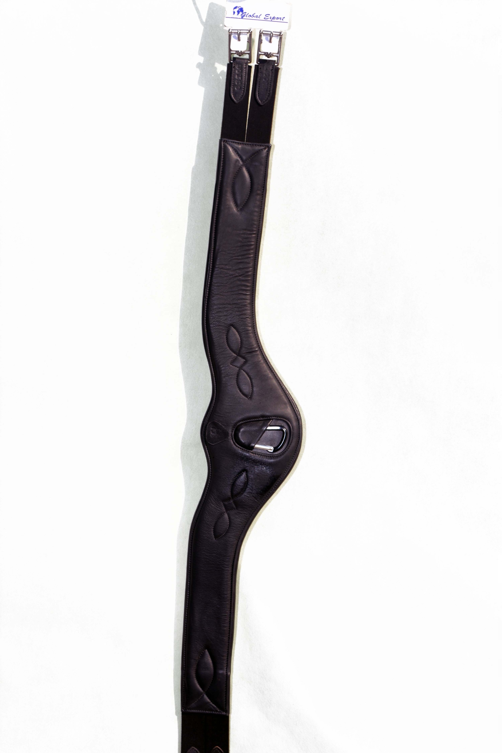 Popręg Skórzany Z Gumami 125CM