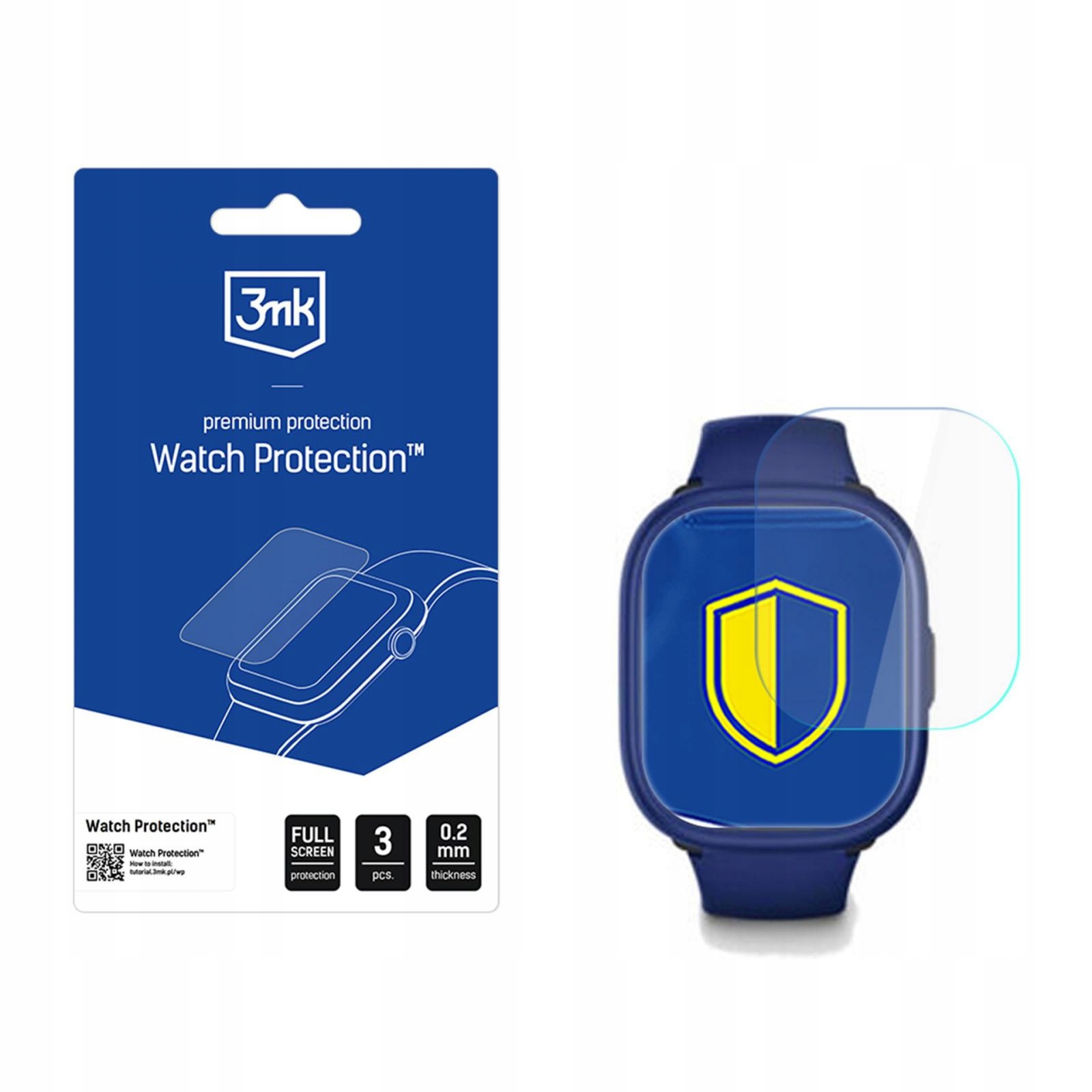 Lamax Watch Y4 Plus 3MK Watch Protection Arc