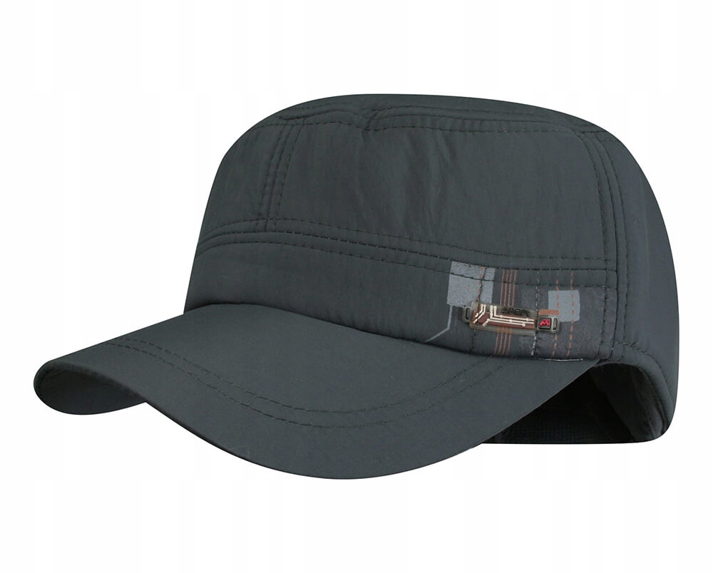 

Jesienno-Zimowa Czapka z Daszkiem i Nausznikami