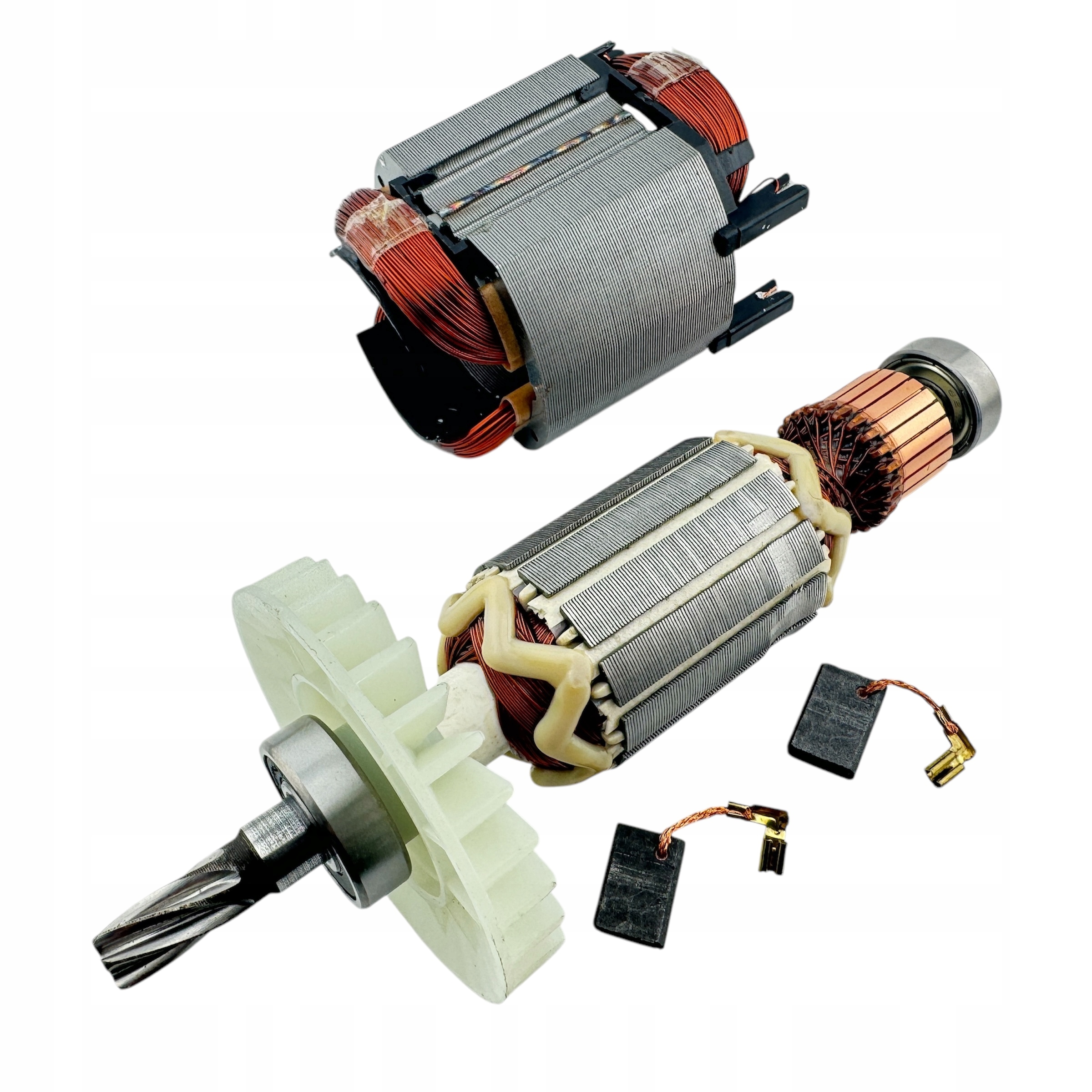 Wirnik Makita HR2460 HR2460F HR2470 HR2470F HR2470 łożyska szczotki stojan