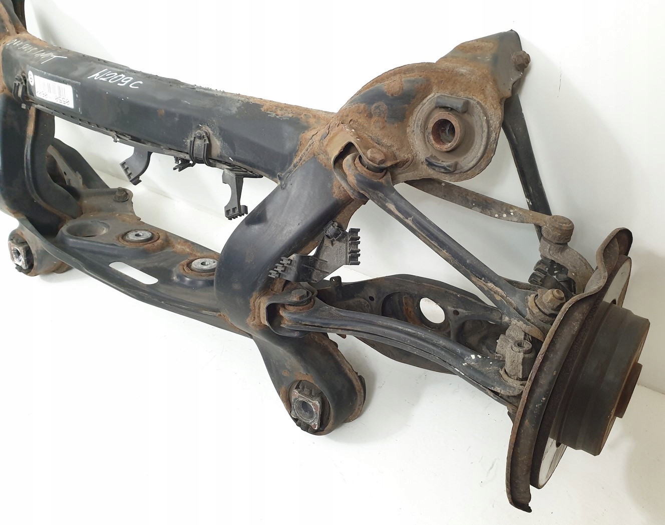 ZAWIESZENIE TYLNE BELKA OŚ TYŁ MERCEDES W209 Producent części Mercedes-Benz OE