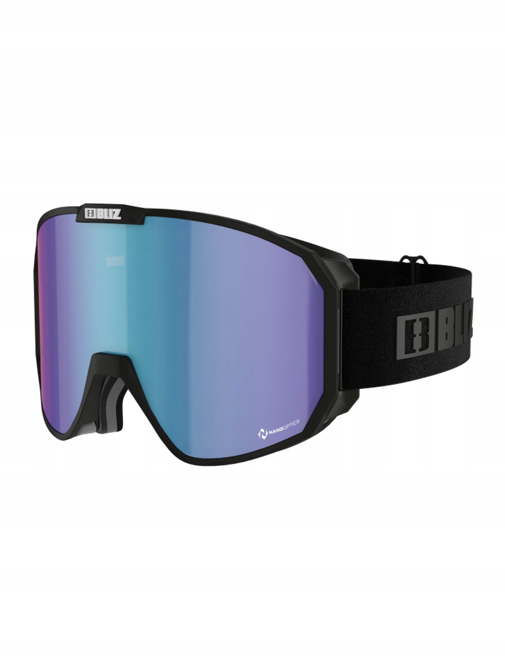 Gogle narciarskie Bliz Split Nano Optics black dodatkowa szyba w zestawie