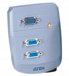 Aten Video rozbočovač 1PC 2VGA 250Mhz VS-82