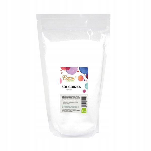 

Sól epsom (kąpielowa) 1kg
