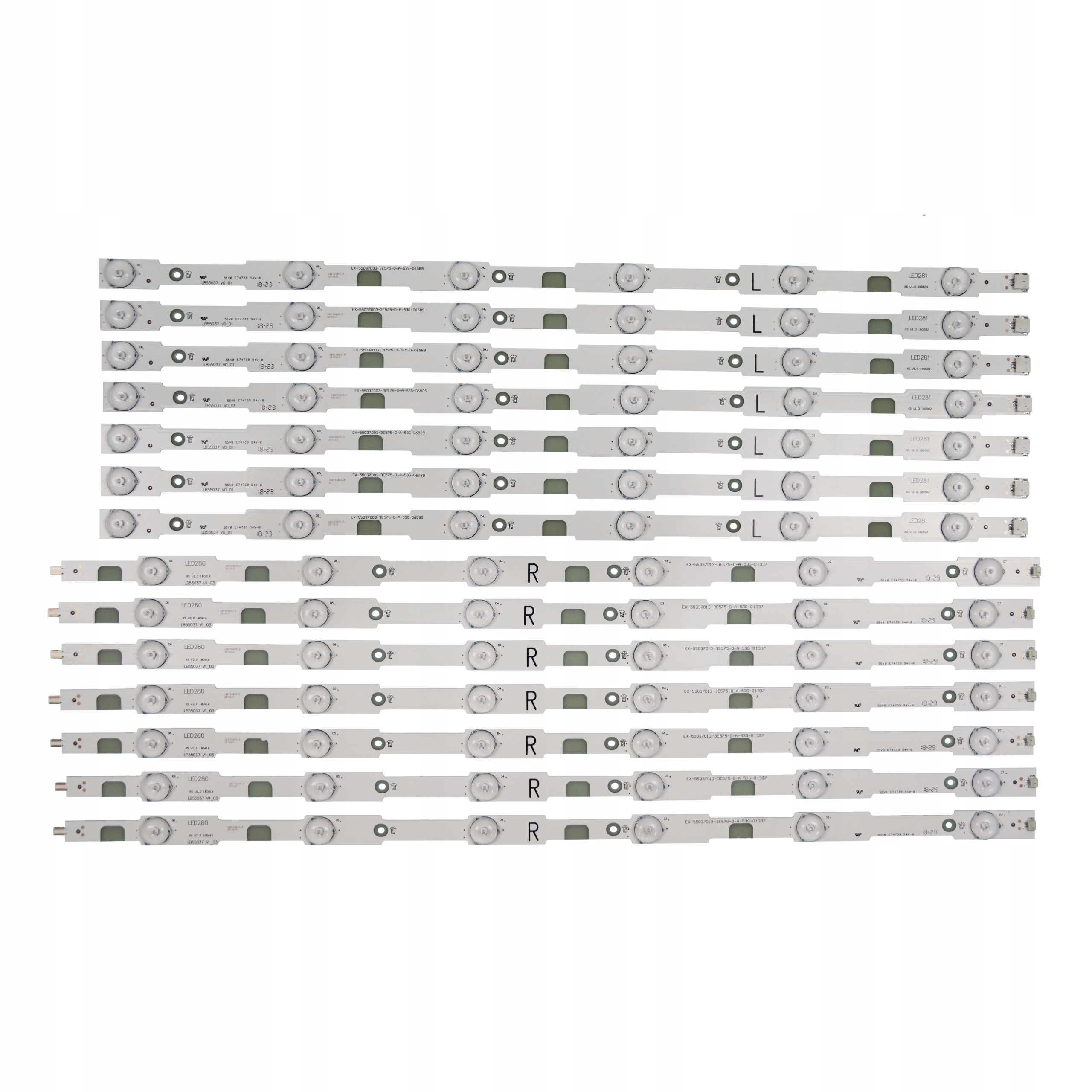 Led lišty Philips 55PUH6400 55PUH4900