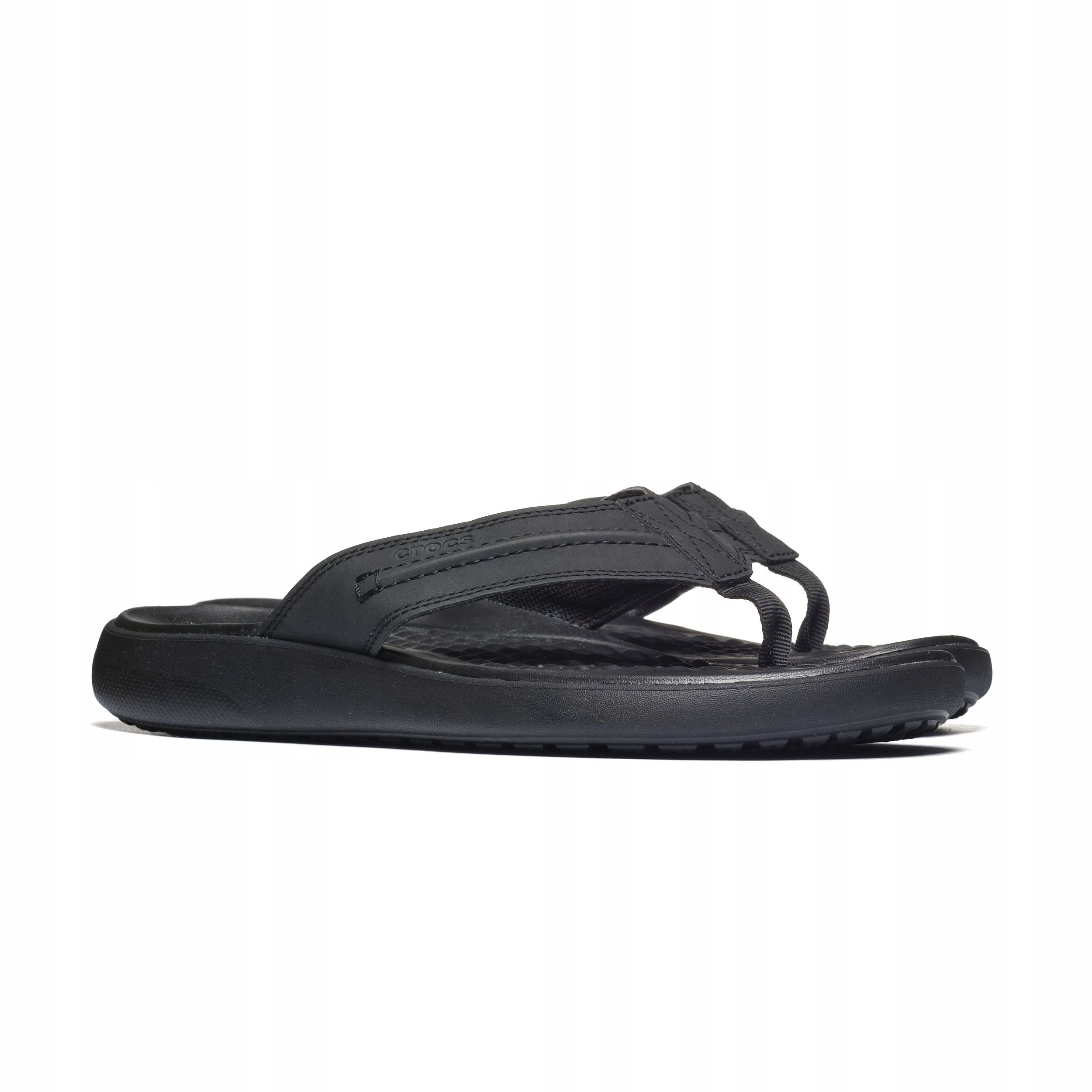 Žabky Crocs Yukon Vista II Lr Flip Černá 45-46 Unisex