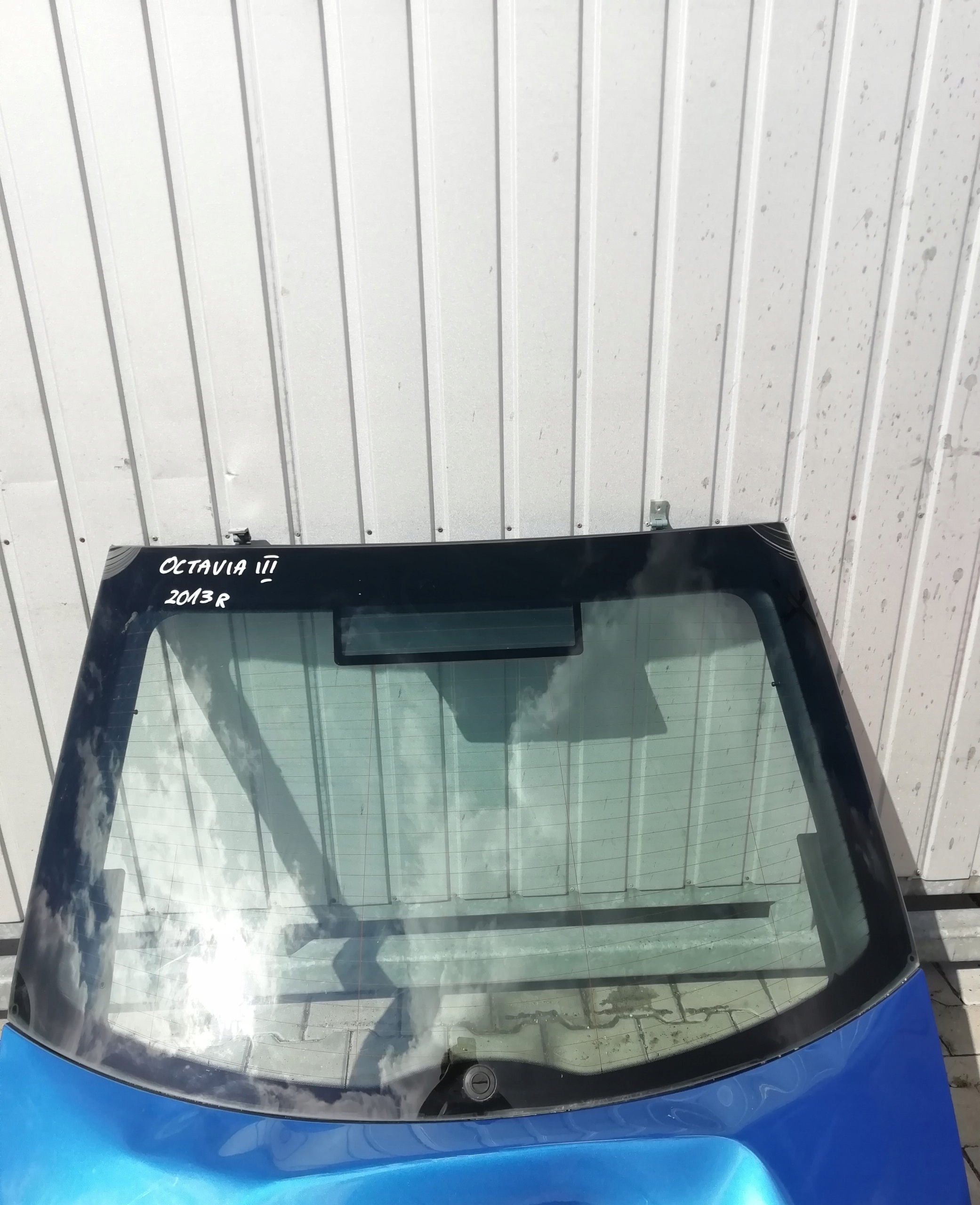СТЕКЛО ЗАДНЯЯ ЗАДНЯЯ ДВЕРЬ LIFTBACK SKODA OCTAVIA III
