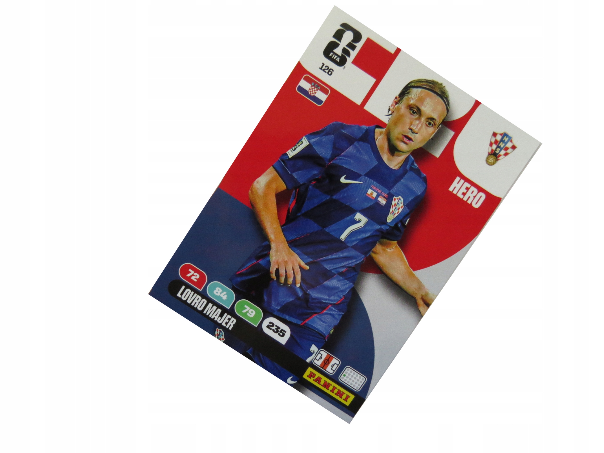 Panini Fifa World Cup 2026 Karty Piłkarskie Hero 126 Lovro Majer Chorwacja