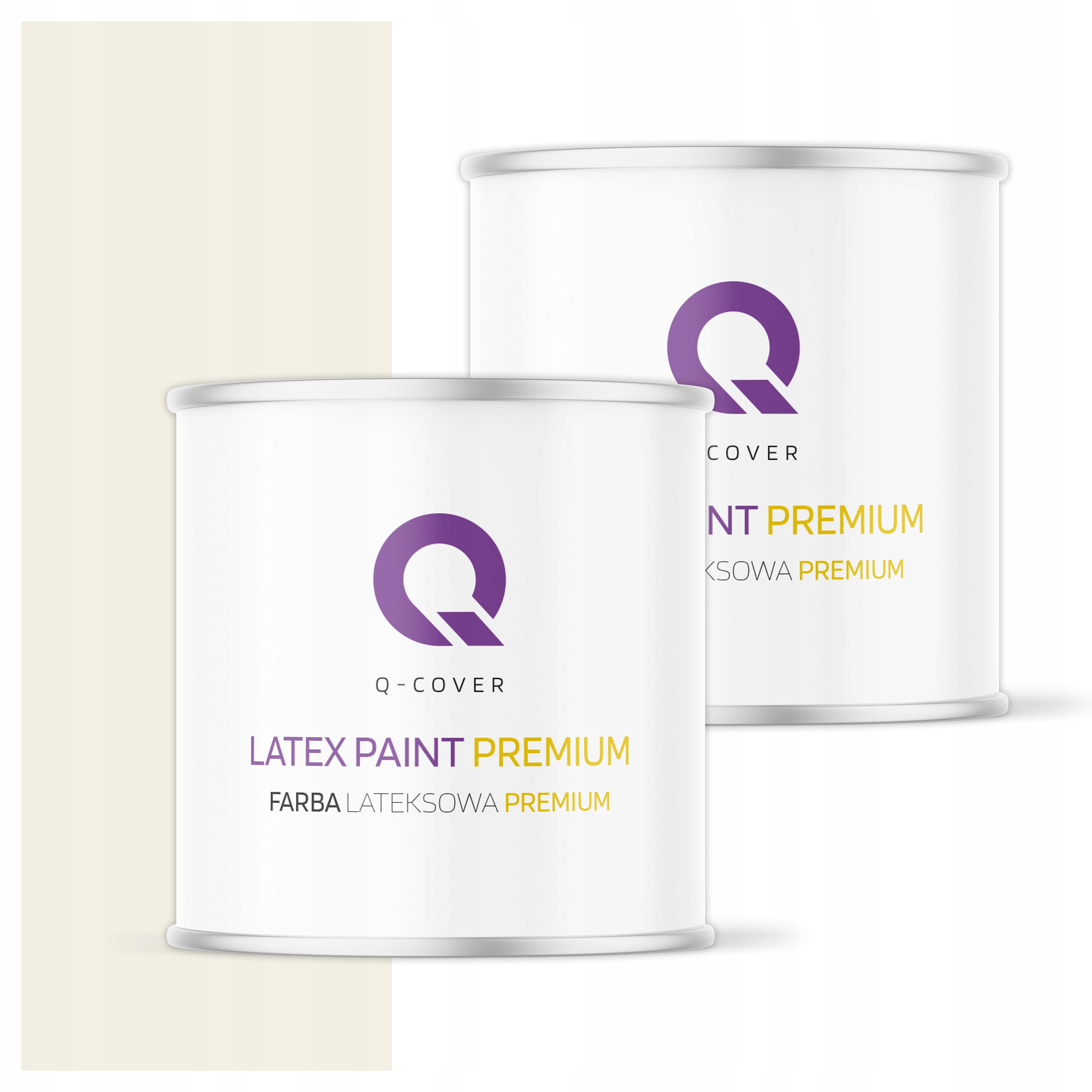 Farba odolná voči škvrnám Umývateľná na steny stropov 2L Hlboká matná Biela béžová