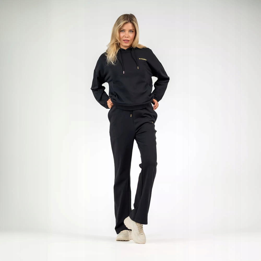 Dámská Mikina S Kapucí Hoodie Fitanu Vlny, Velikost L