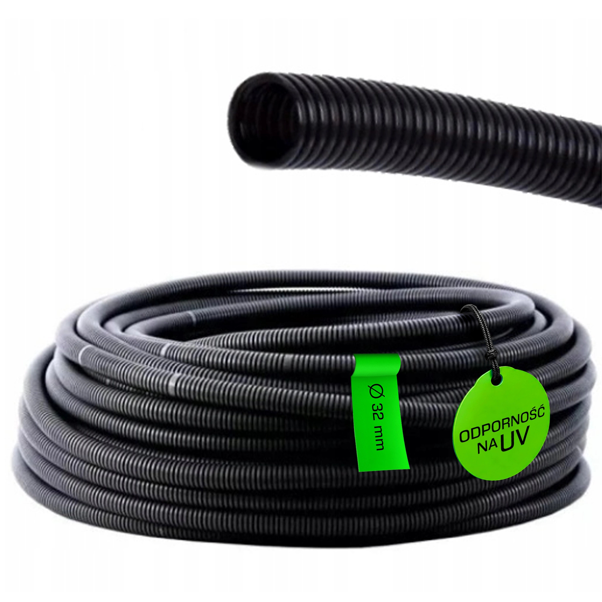 Karbovaná automobilová rúrka Peszel 32/25 mm Obyčajný kotúč 50 m G.6155 Pawbol