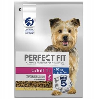 Perfect Fit Pes Adult 1+ Xs/s Suché Krmivo Bohaté Na Kuře 2,6 Kg
